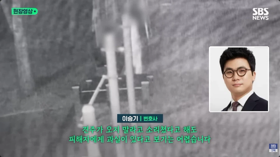 개물림 사고를 낸 견주의 황당한 주장 (9)