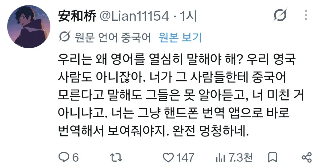 중국인들이 한국 여행 와서 중국어만 쓰는 이유 (3)