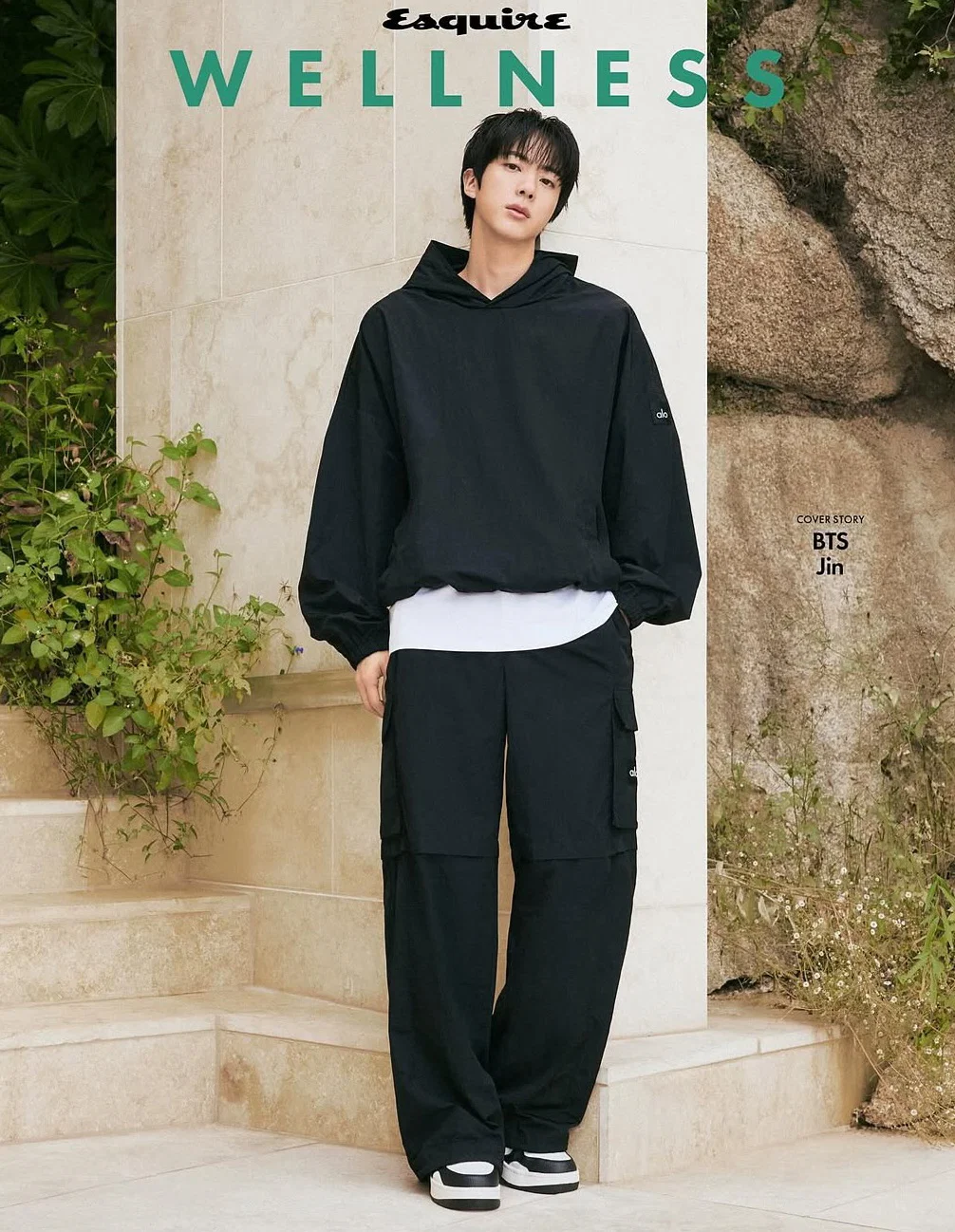 방탄소년단 진 x 알로 <에스콰이어 웰니스>  5종 커버 공개 (3)