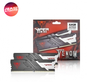 [SSG] 패트리어트 DDR5-5600 CL36 베놈 32GB 16GX2 패키지 (카드할인)