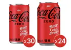 코카콜라 제로 350ml 24CAN + 코크제로 190캔 30입