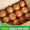 [맛뜰무안]양파 3kg 3,000원, 5kg 3,900원, 10kg 5,600원 (다양/무료)