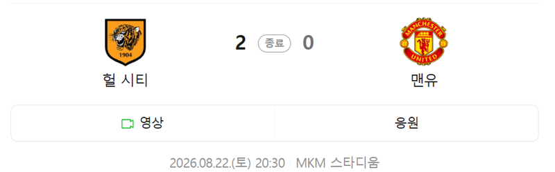 (축구)이제 관심 없어진 2팀 근황