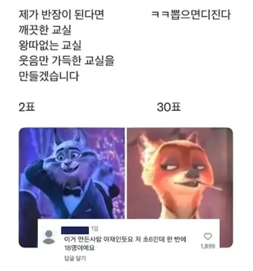 반장선거 (2)