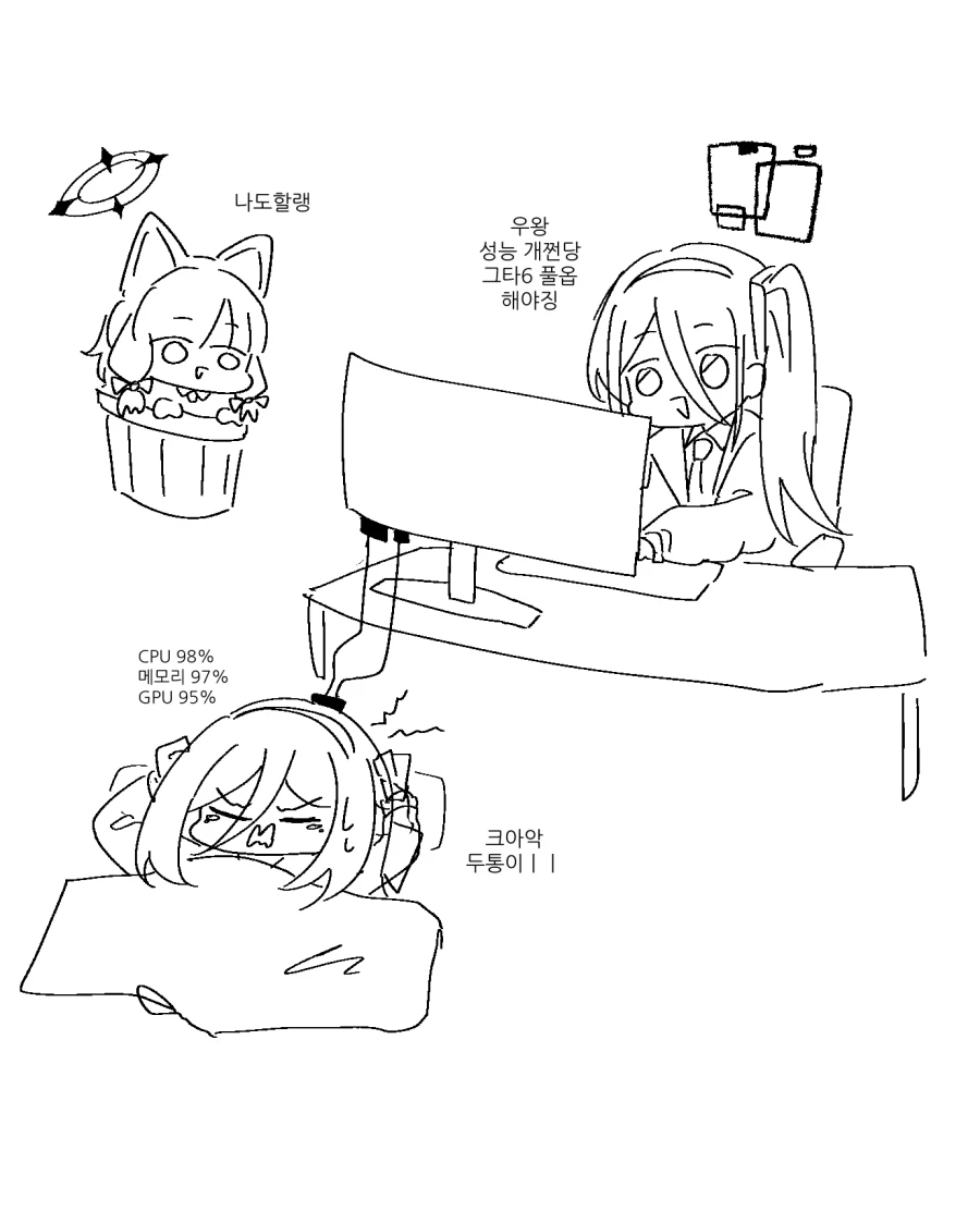 ㅆㄷ)컴퓨터를 새로 맞추고 싶은 아리스 (6)