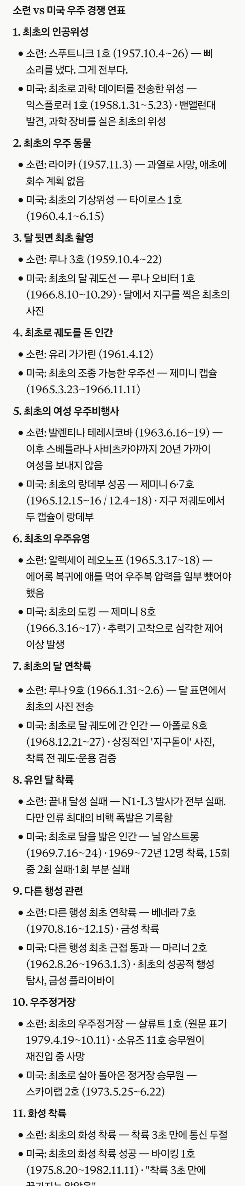 싱글벙글 소련 vs 미국 우주경쟁의 결말.. (2)