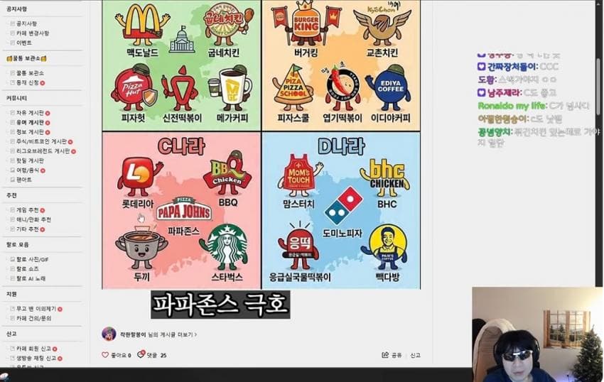 랄로가 말하는 프렌차이즈 나라 abcd중 어디서 살고싶어?? (12)