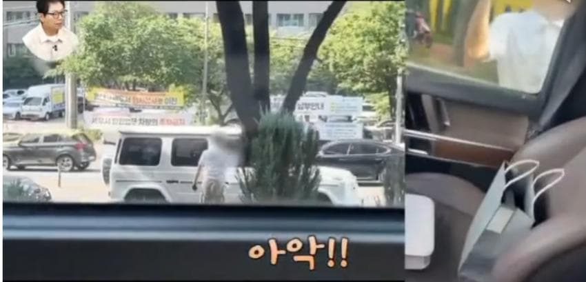 한문철티비 레전드 갱신. 무리한 지바겐 끼어들기. 눈돌아간 총 송곳아재. (35)