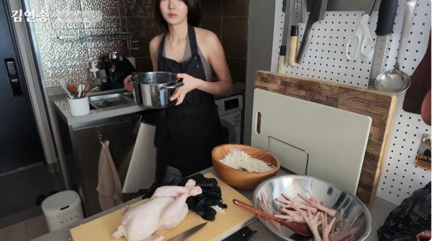 백숙 오조오억개. 맛피아 수제자 미녀랑 함께 늦은여름날 백숙만들기., (29)