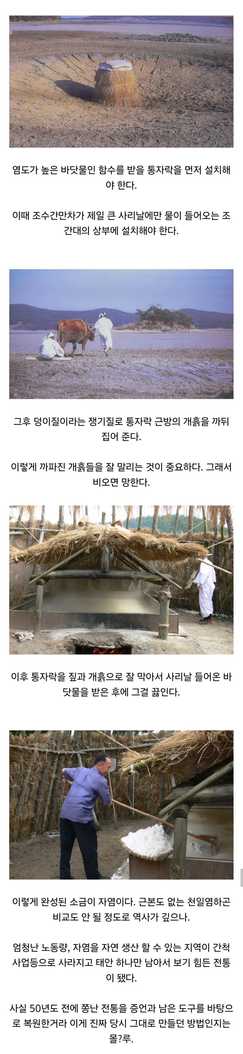 한국의 전통소금