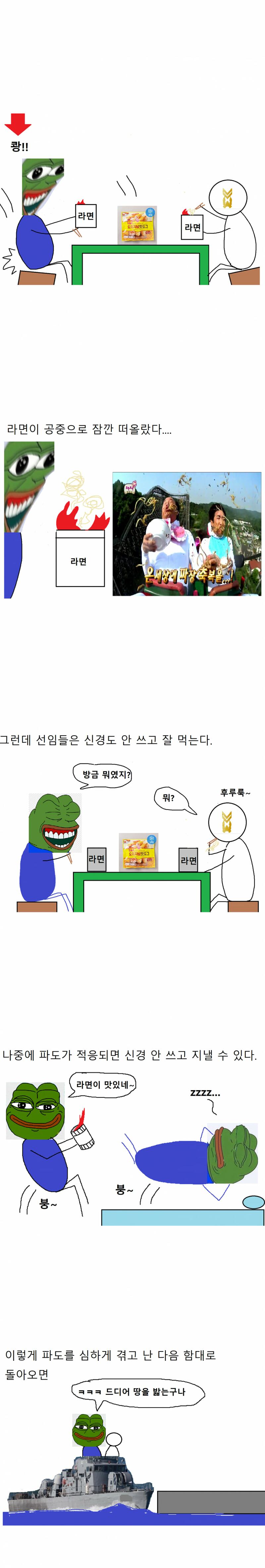 참수리 고속정에서 군 생활 한 만화 (27)