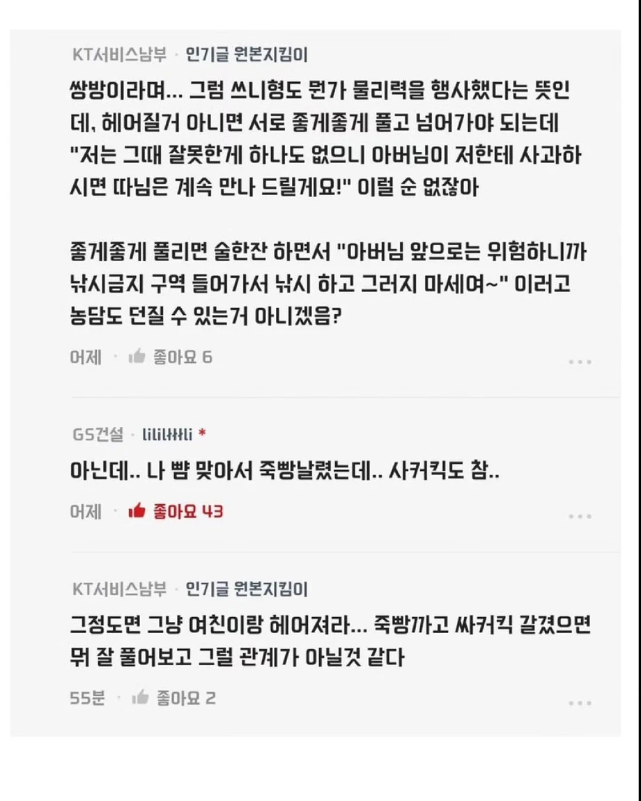 예비 장인이 알고보니 내가 배빵치고 싸커킥 날린 사람임 (5)