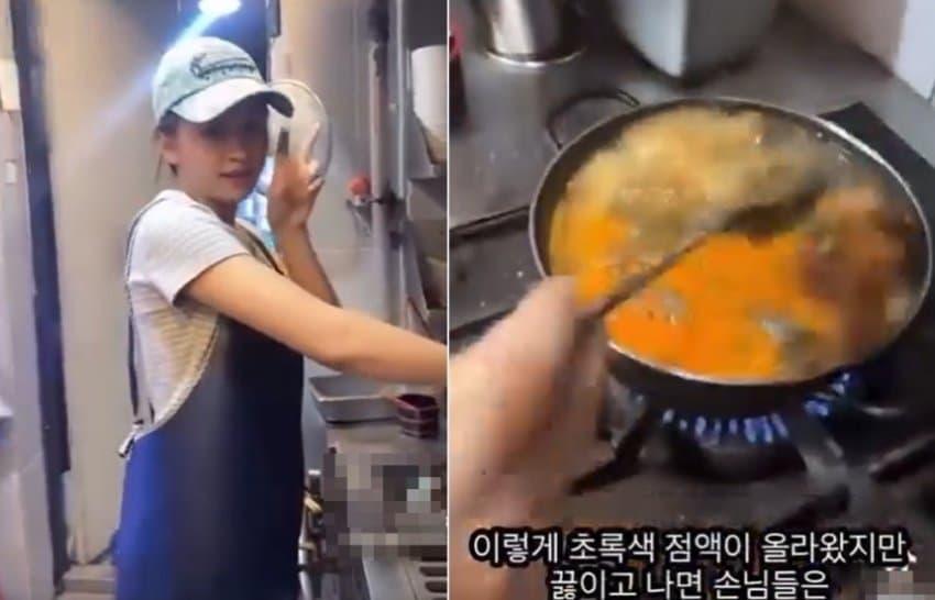 한국에서 썩은 생선으로 장사하고 조롱하는 베트남인 (4)