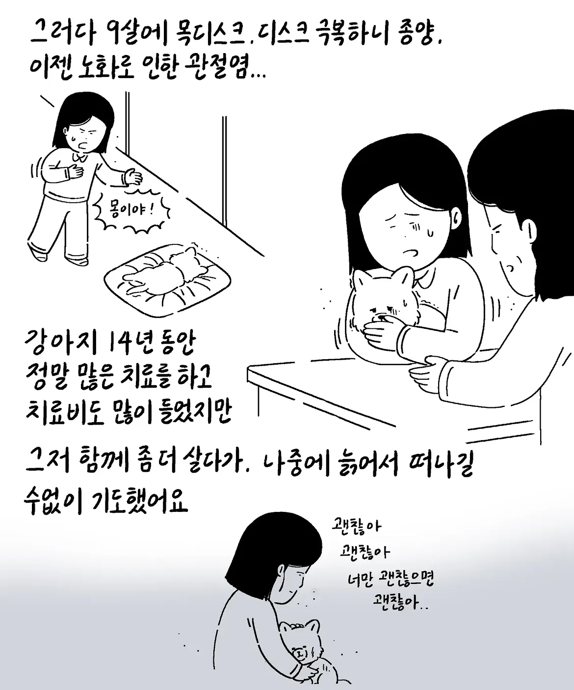 몽이는 처음부터 아픈 아이였어요 (7)