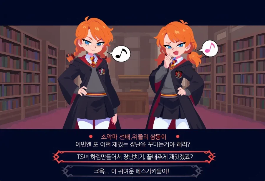 ㅆㄷ,ㅇㅎ)헬테이커풍 호그와트 하렘.. (8)