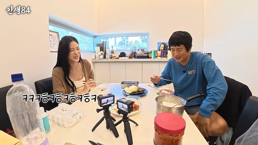 기안 집에 밥먹으러 간 카즈하..근황 (8)