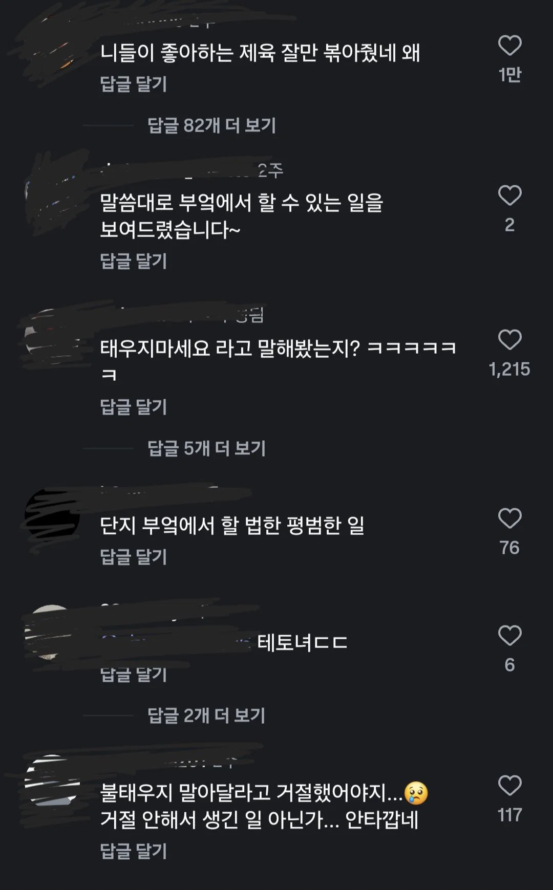 여자는 부엌에나 있으랬다고 제육을 볶아온 이시대의 참여성 🍗 (3)