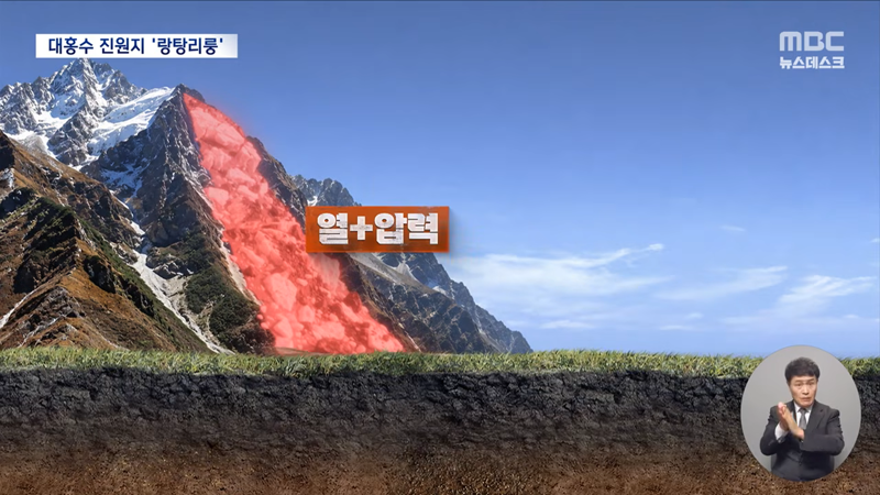 네팔 대홍수 발단 과정 (4)