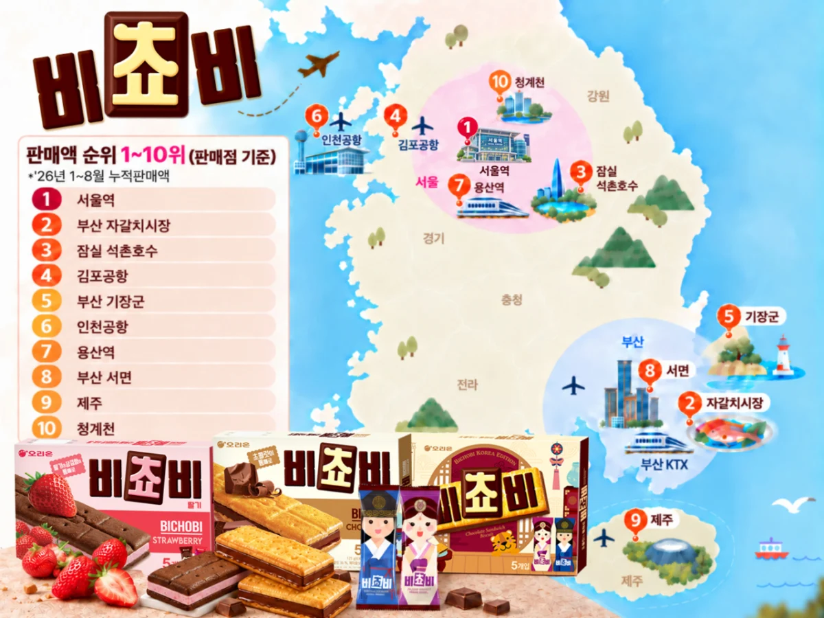 요즘 외국인 최고의 픽인 한국과자 (3)
