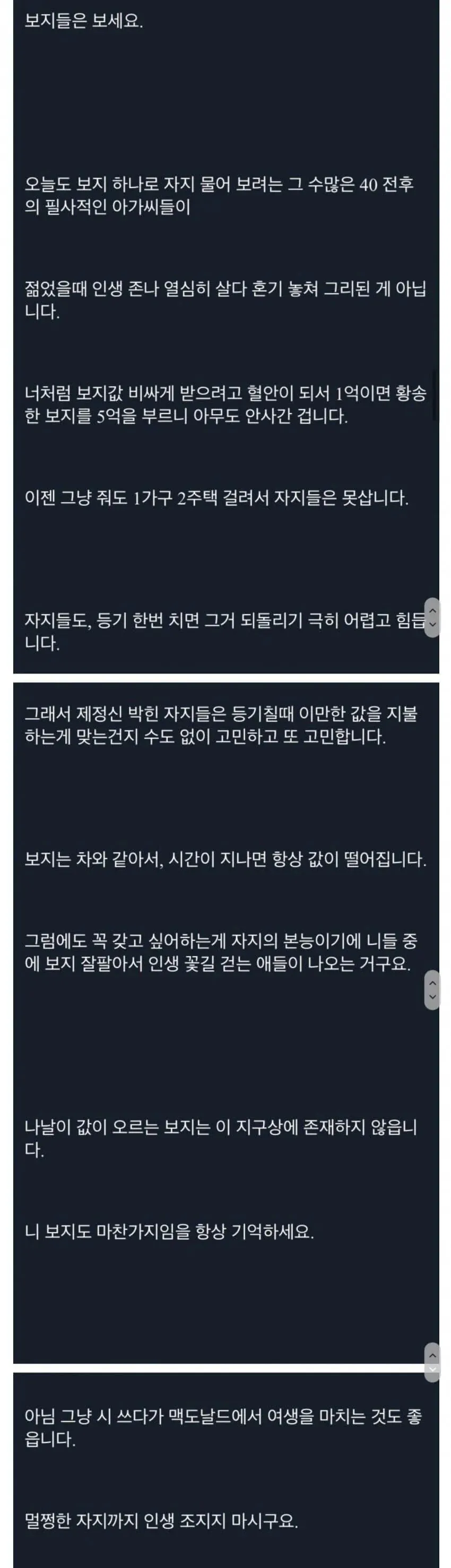 _3.jpeg 천박함이 하늘을 찌른 부동산갤 아재의 조언