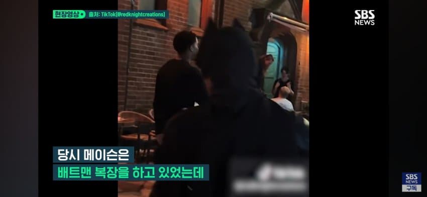 '배트맨이야' 진짜 '고담 시티' 개막? 날치기범 '혼비백산' (6)