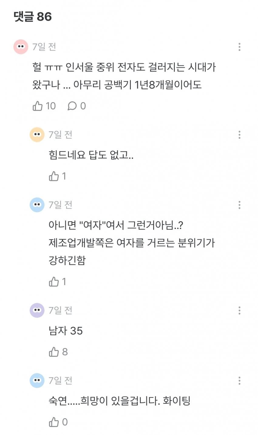 30대 인서울인데 면접 40번 넘게 탈락한다는 잡플인 (3)