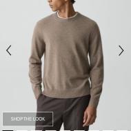 띠어리 Hilles Sweater in Cashmere 103달러