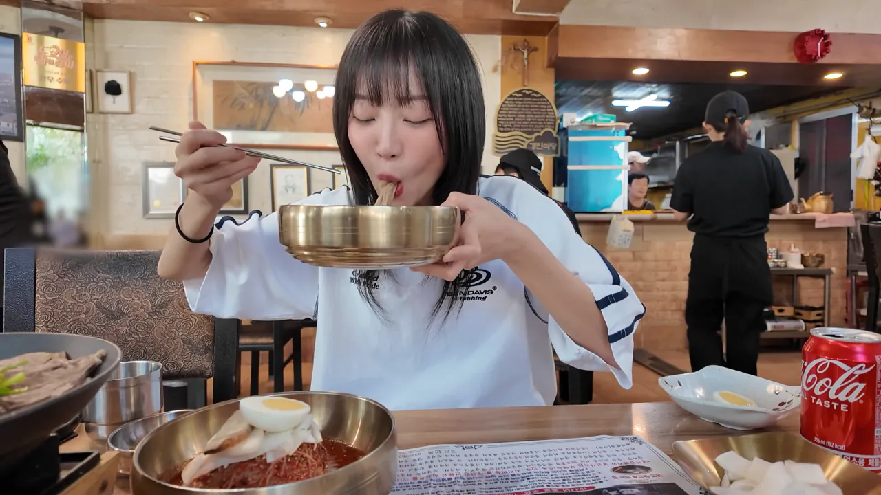 냉면이 유명하다는 인천 냉면투어 먹방한 쯔양 근황 ㄷㄷㄷ (24)