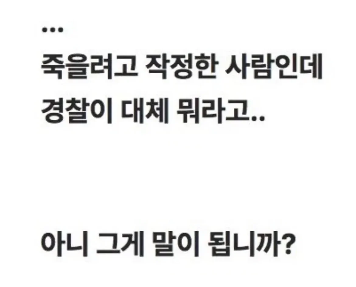 얼굴로 자살을 막은 경찰관 (2)
