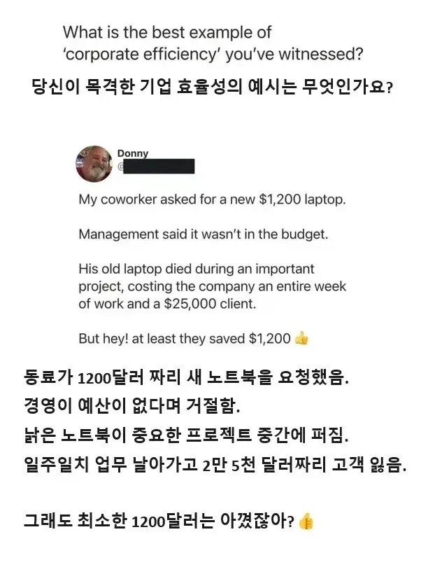 기업에서 돈을 아끼는 법 (2)