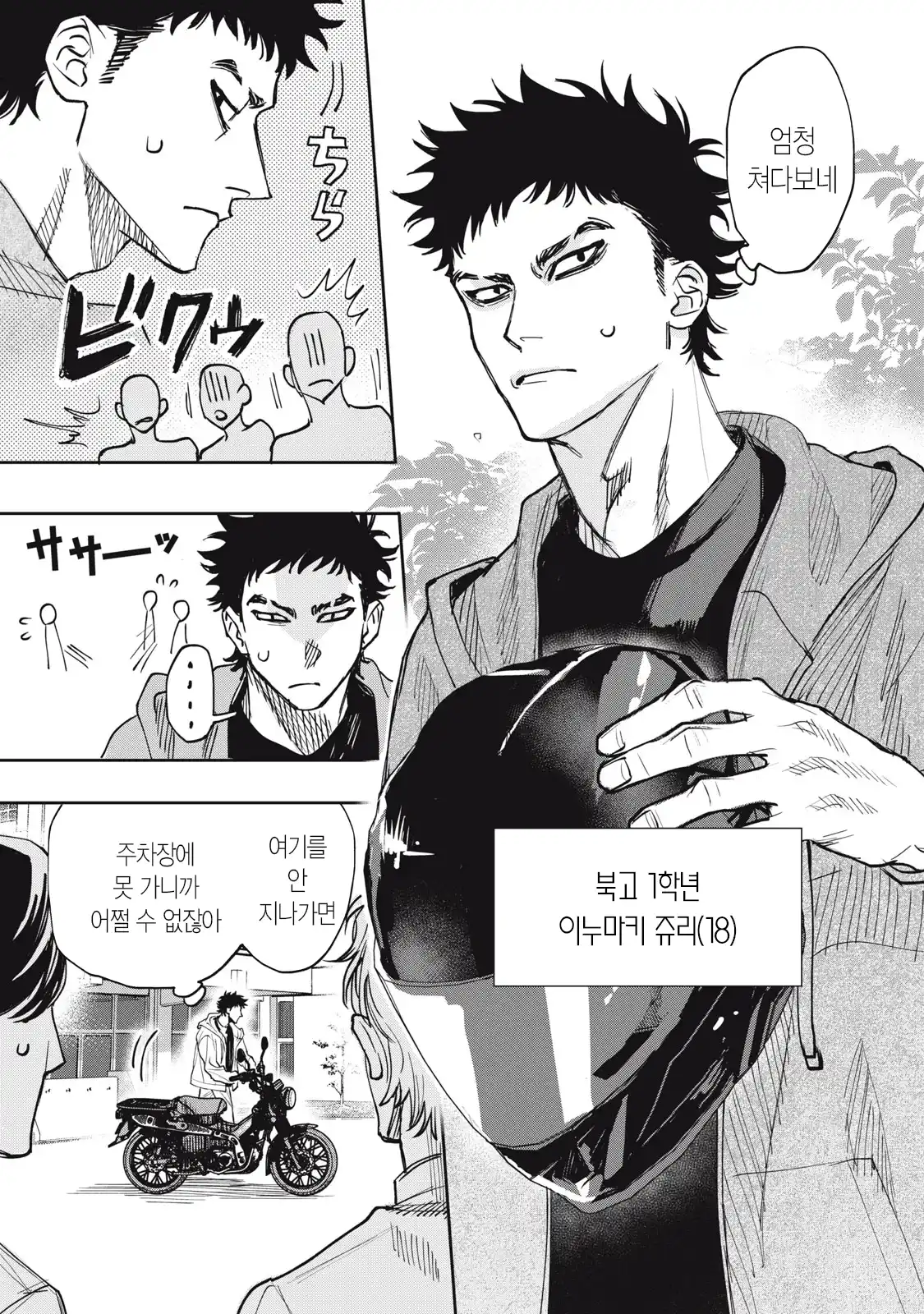 양아치 복학생과 여고생 manhwa (4)