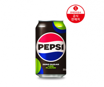 [네이버] 펩시제로 라임/제로카페인 355ml 48캔 (네이버멤버십)