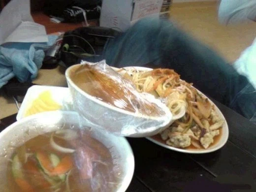 짬뽕탕수육 주문한 사람