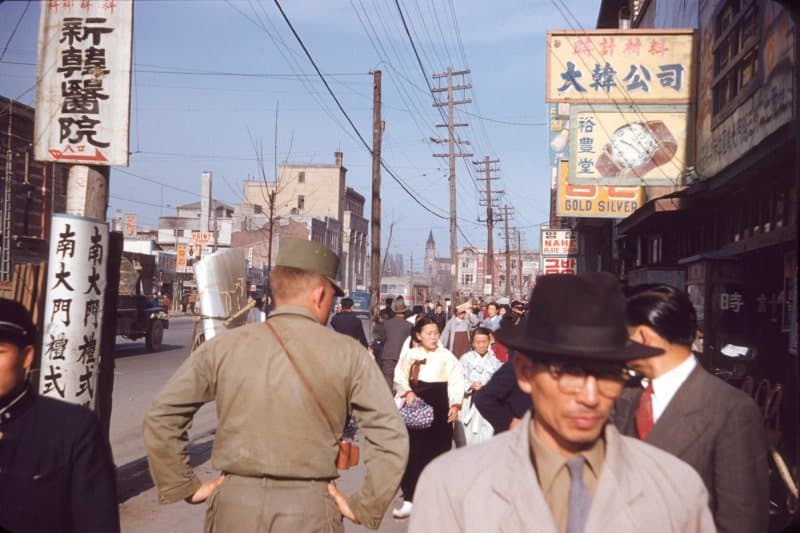 싱글벙글 세계 최빈국 시기, 1950년대 대한민국 컬러사진 모음 (16)