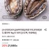 활전복 1kg (9~10미)