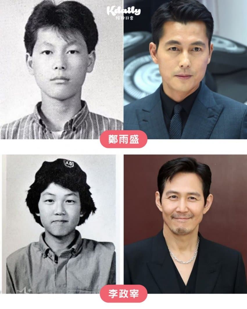 남자 배우들 어릴적 모습과 현재 모습 (8)