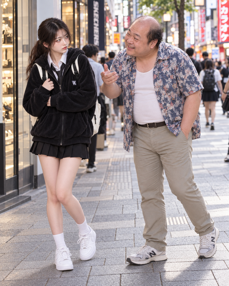 노숙자와 놀던 ai캐릭터의 1년전 (3)