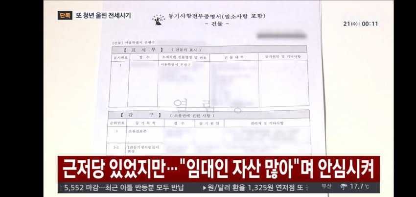 서울 은평구 또 청년울린 전세사기 (3)