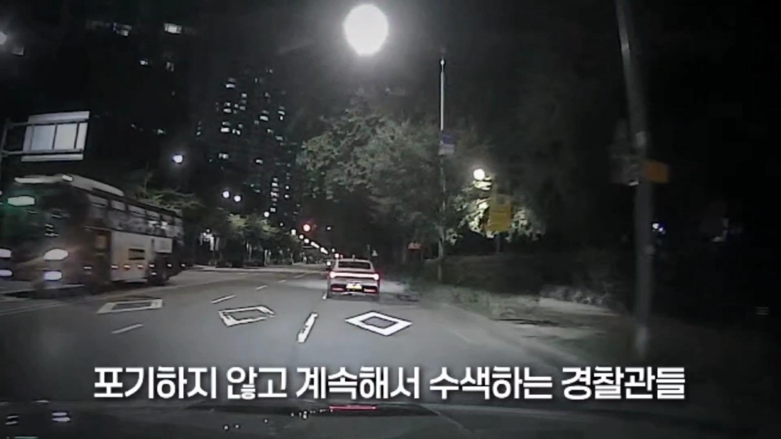 차 버리고 도망간 상습 음주 운전자.. (7)