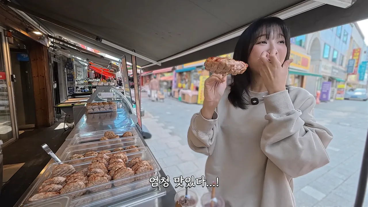 시장에서 한끼 1만 칼로리 먹방한 쯔양 근황 ㄷㄷㄷ (37)