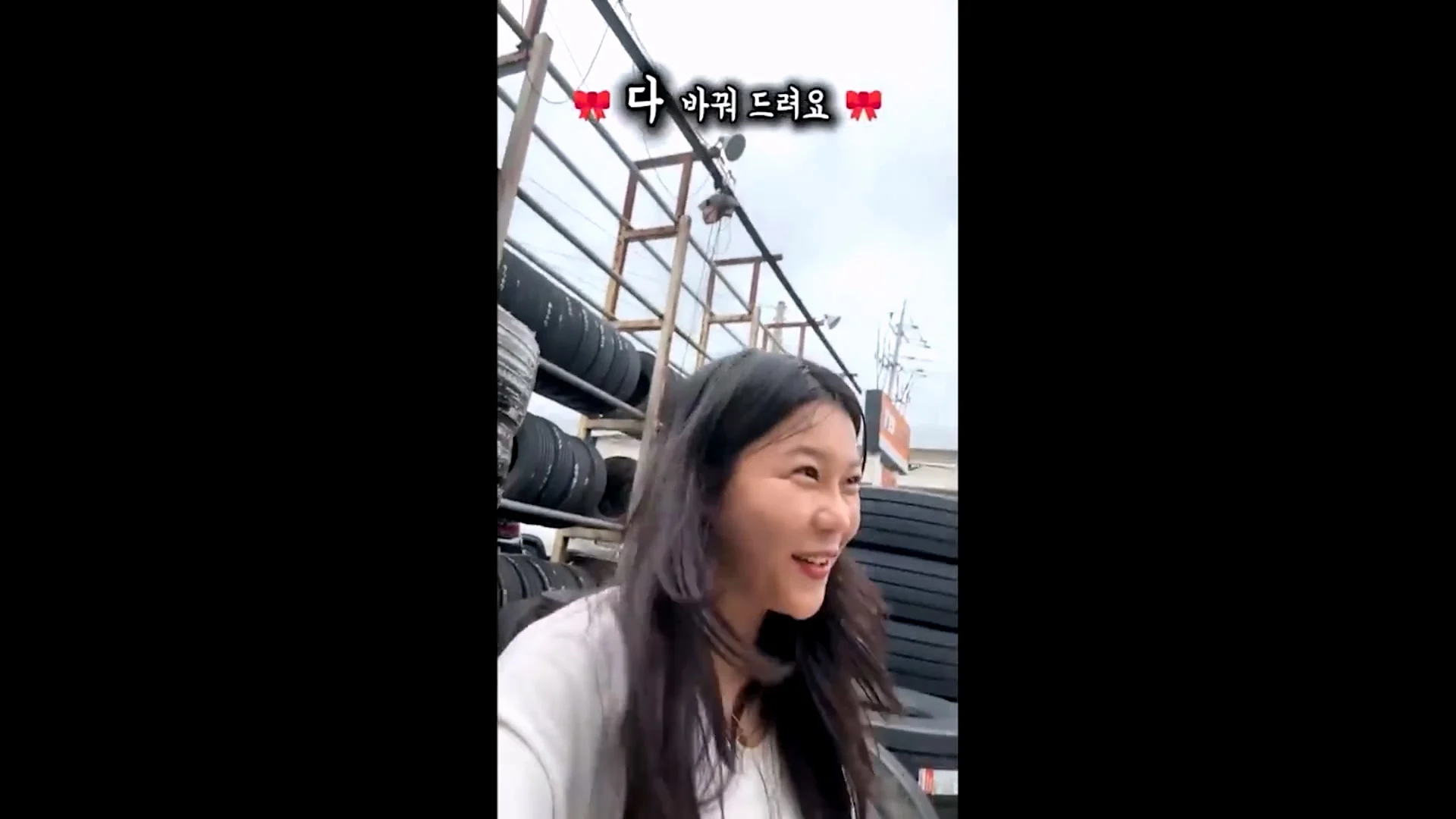 덤프트럭 유튜버가 당황했다는 덤프 트럭의 타이어 상태 (2)