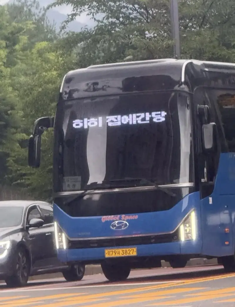 요즘 버스기사들 사이에 유행하는 것