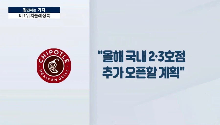 치폴레 한국 1호점 (3)