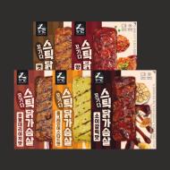 꼬기다 스틱 닭가슴살, 5종혼합, 100g, 20개 24,...