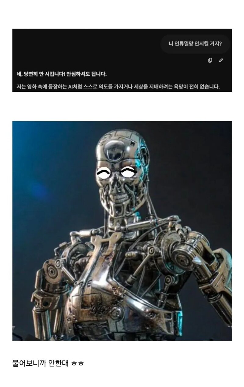 AI가 인류멸망 시킬 수 없는 이유...real