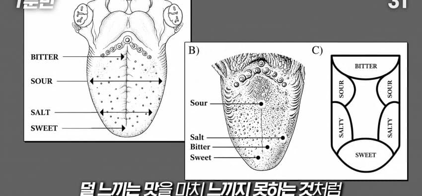 학교에서 배운 '혀 맛' 지도가 잘못됐다..? (20)