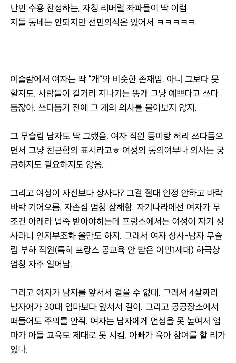 욕먹을 각오 하고 쓴다. 내가 무슬림, 이슬람 싫어하는 이유 알려줌 (15)