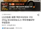 몸통 맥반석오징어 구이 210g 농협카드