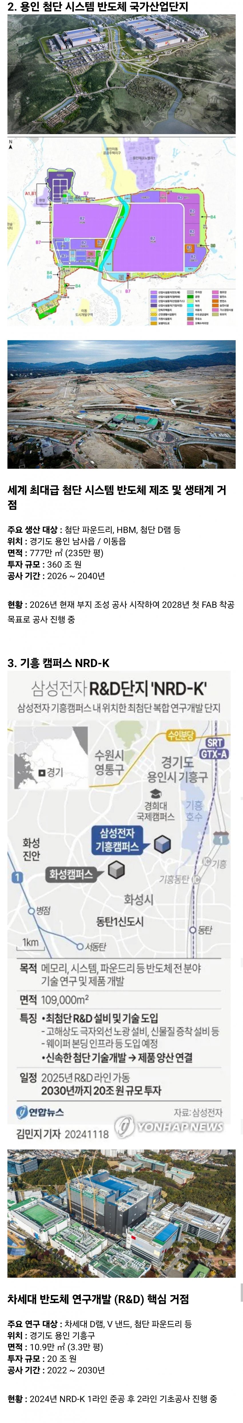 야심 찬 삼전닉스의 반도체 투자 계획 및 현황 (2)