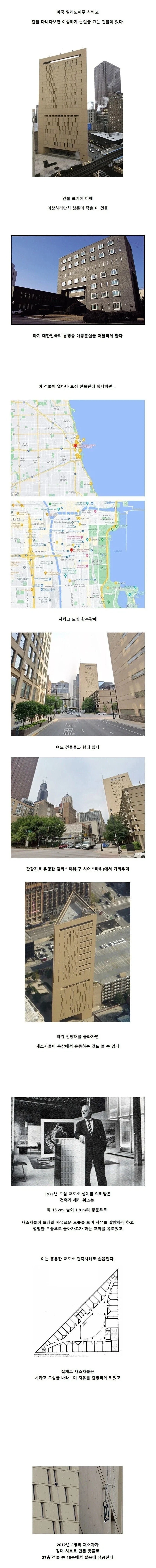 도심 한복판에 세워진 교도소.